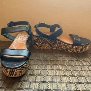 Dolce Vita Woven Sandal Wedges